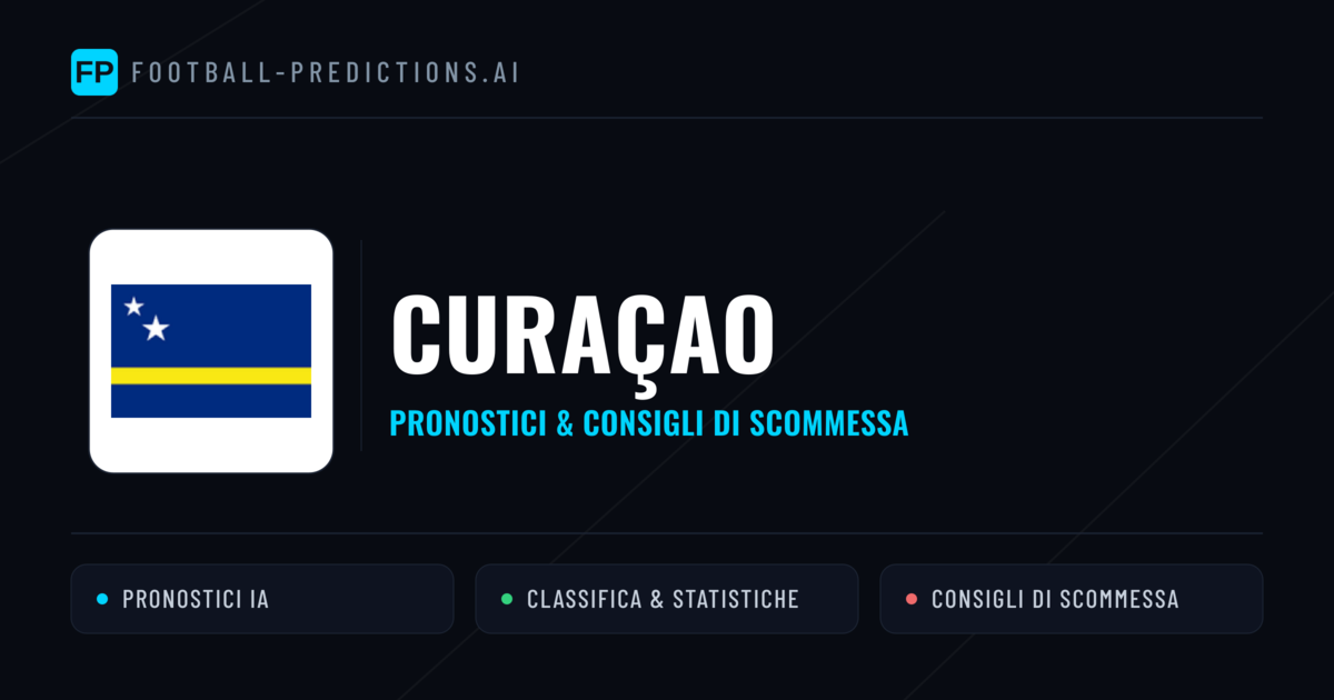 Pronostici e Statistiche Curaçao