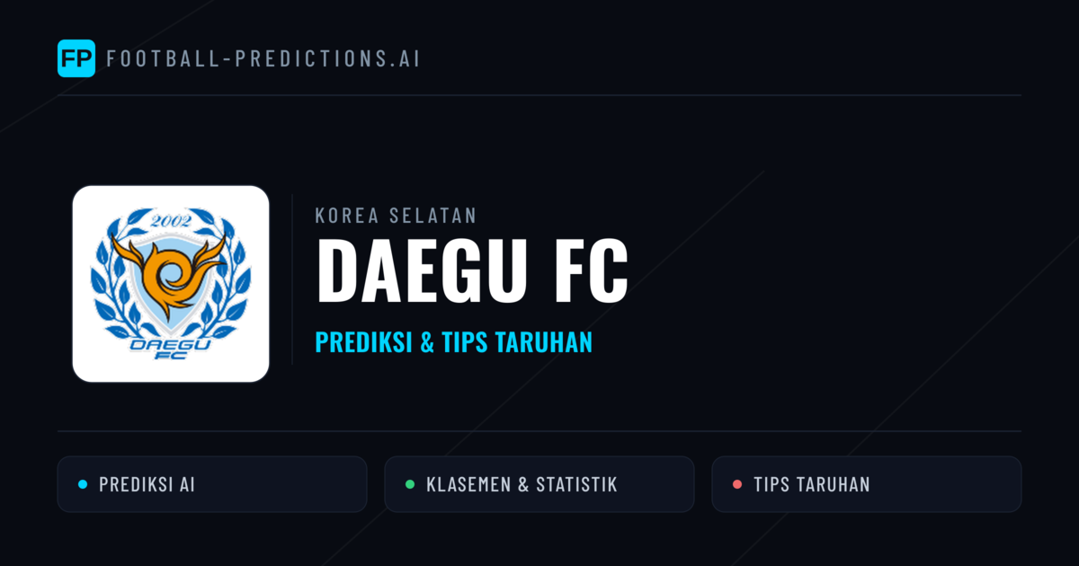 Daegu FC Prediksi & Statistik Piala Dunia