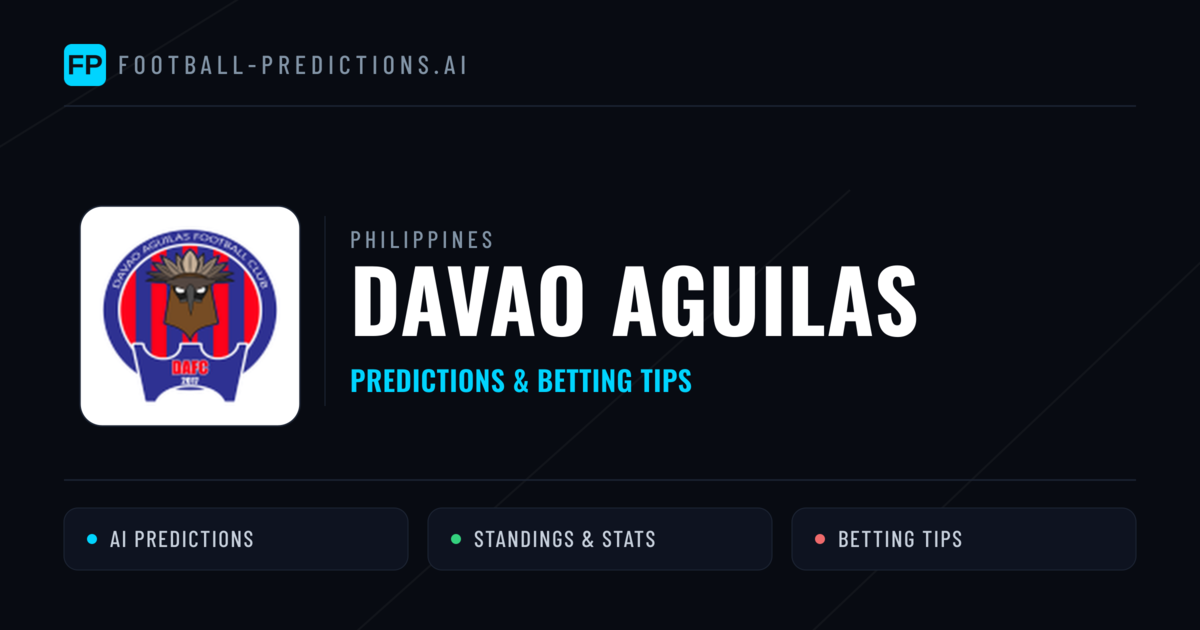 Davao Aguilas Predictions & Stats