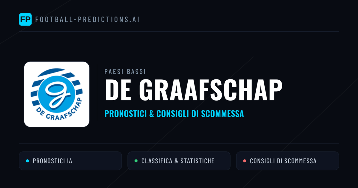Pronostici e Statistiche De Graafschap