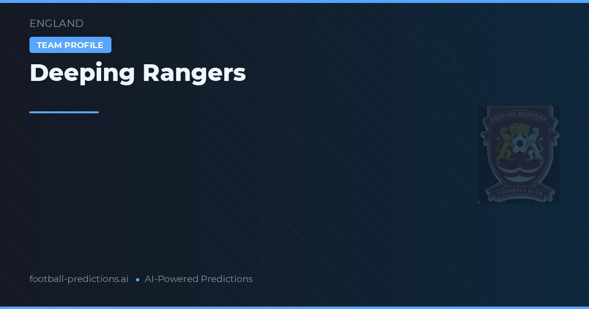 Deeping Rangers Predictions & Stats
