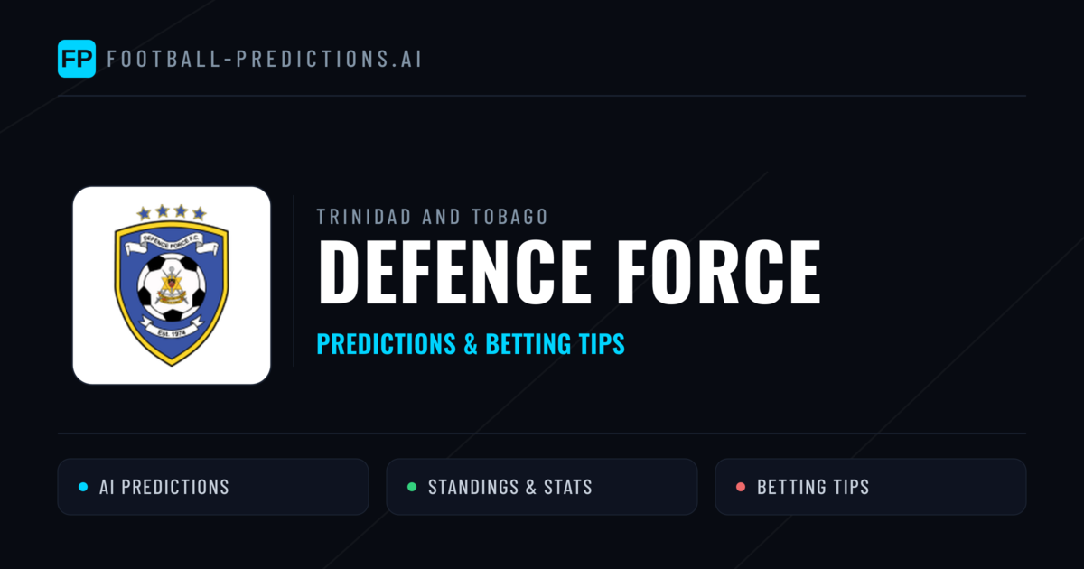 Defence Force Predictions & Stats