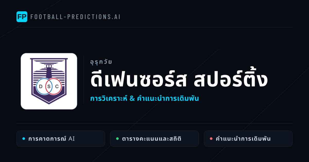 ดีเฟนซอร์ส สปอร์ติ้ง การวิเคราะห์และสถิติ