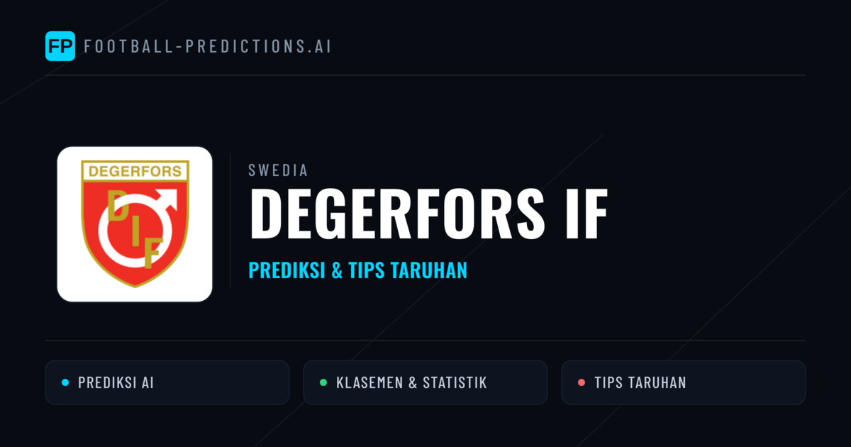 Degerfors IF Prediksi & Statistik Piala Dunia