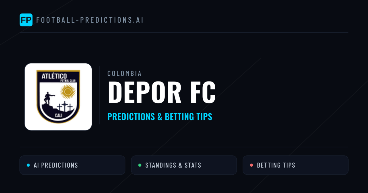 Depor FC Predictions & Stats