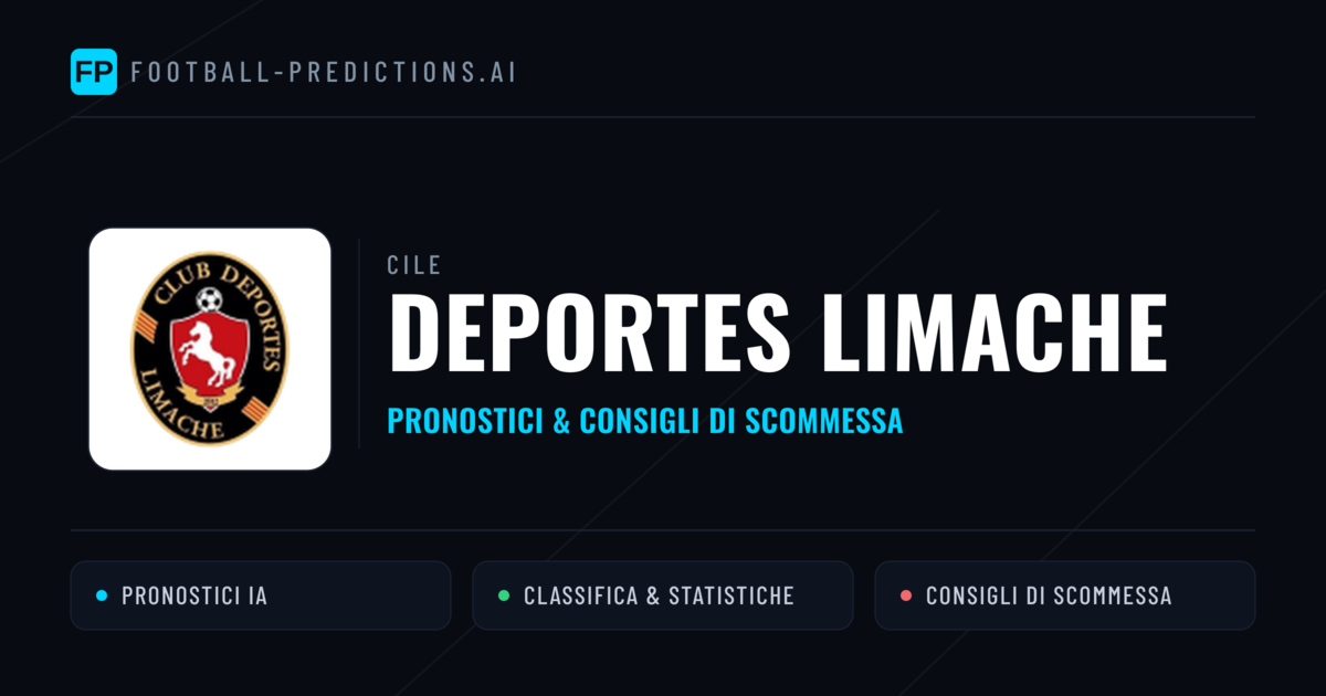 Pronostici e Statistiche Deportes Limache