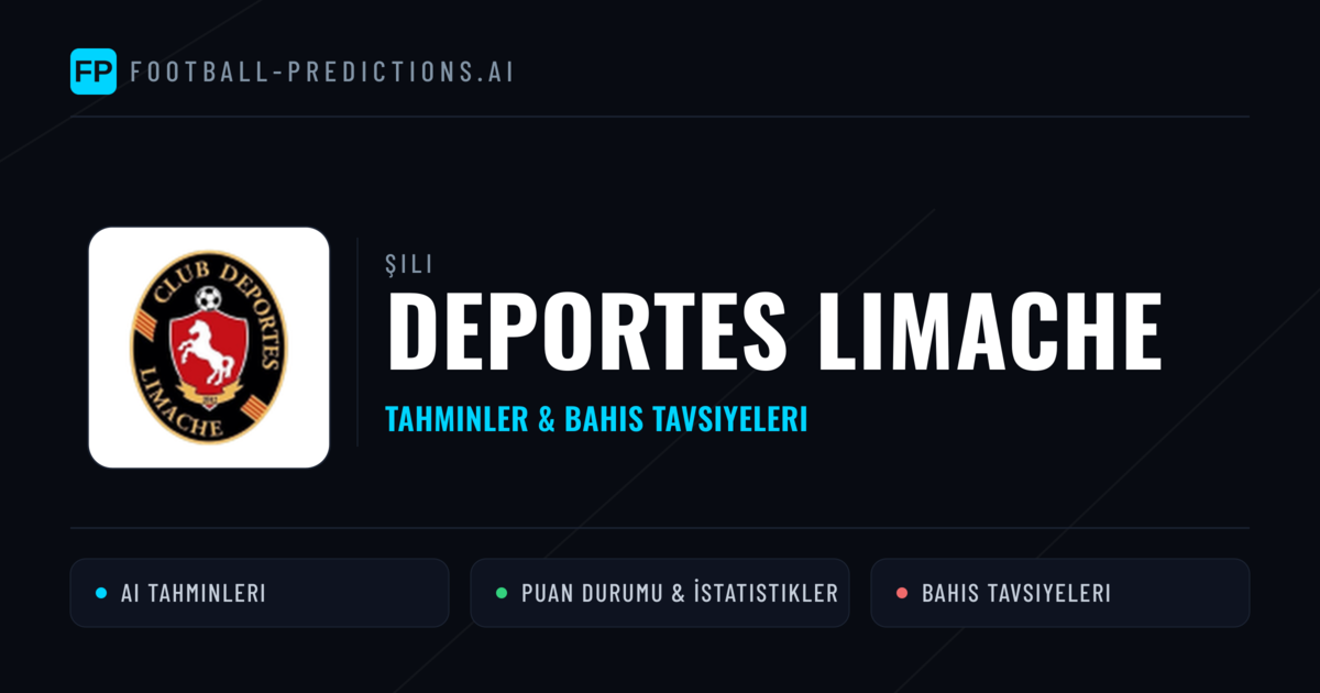 Deportes Limache Tahminleri & İstatistikler