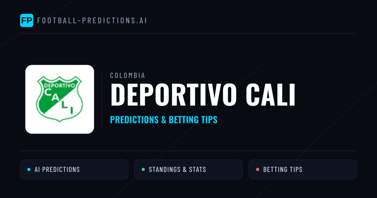 Deportivo Cali Predictions & Stats