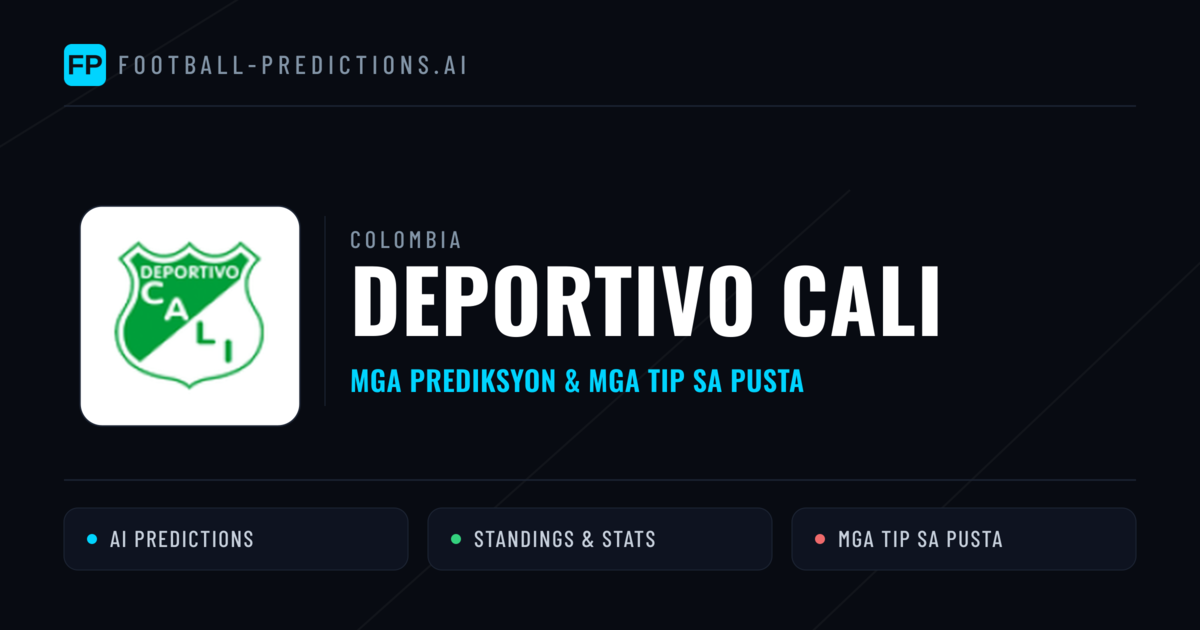 Deportivo Cali Predictions & Stats
