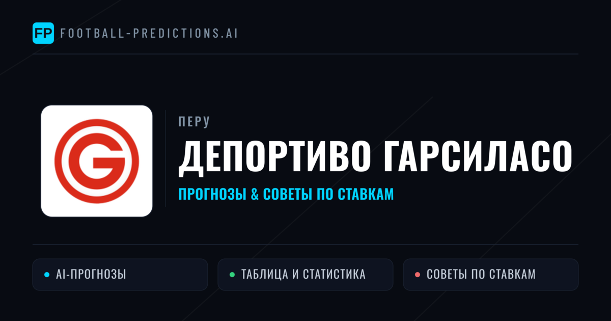 Депортиво Гарсиласо прогнозы и статистика