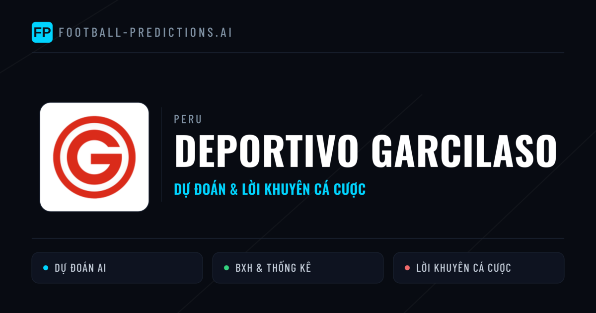 Deportivo Garcilaso Dự đoán & Thống kê