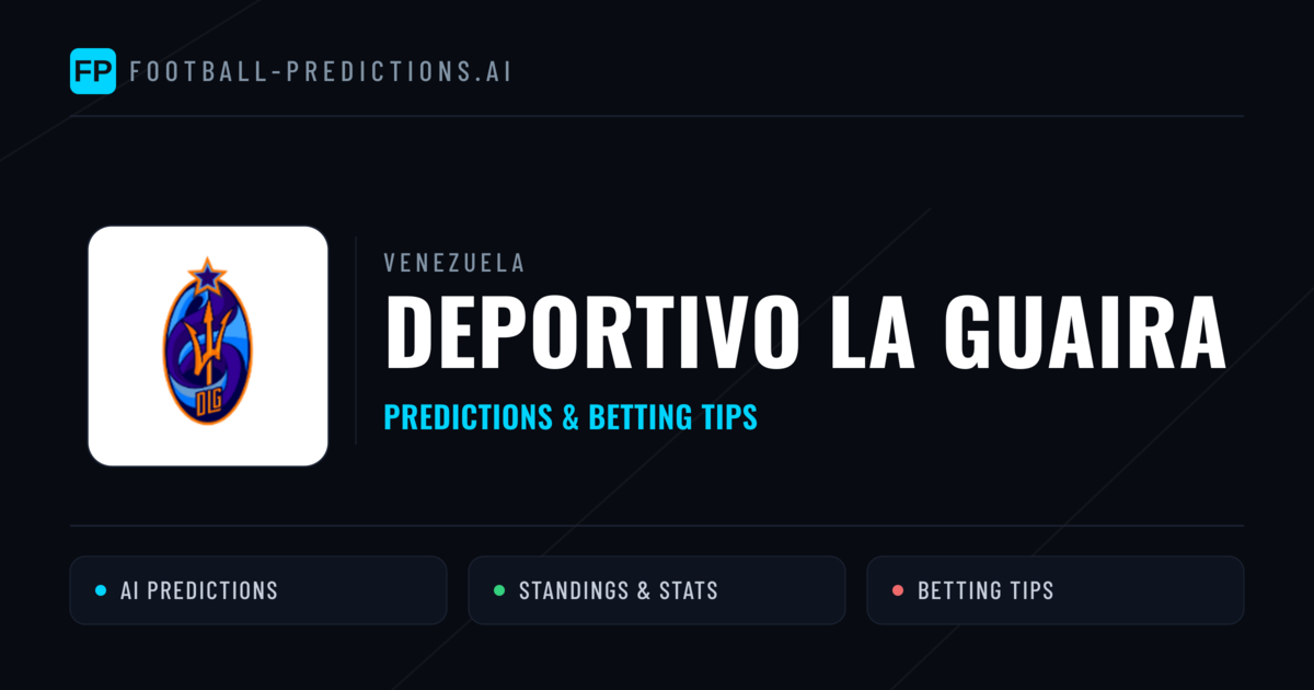 Deportivo La Guaira Predictions & Stats