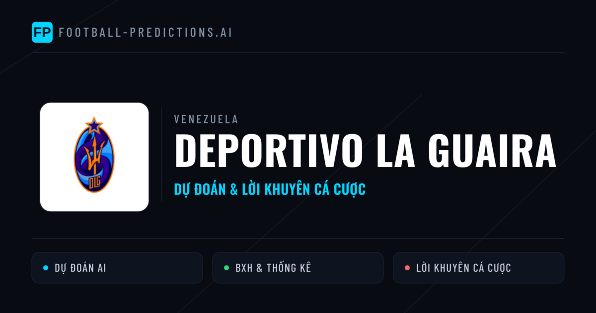 Deportivo La Guaira Dự đoán & Thống kê