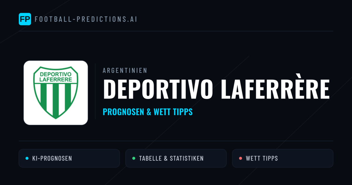 Deportivo Laferrère Prognosen & Statistiken