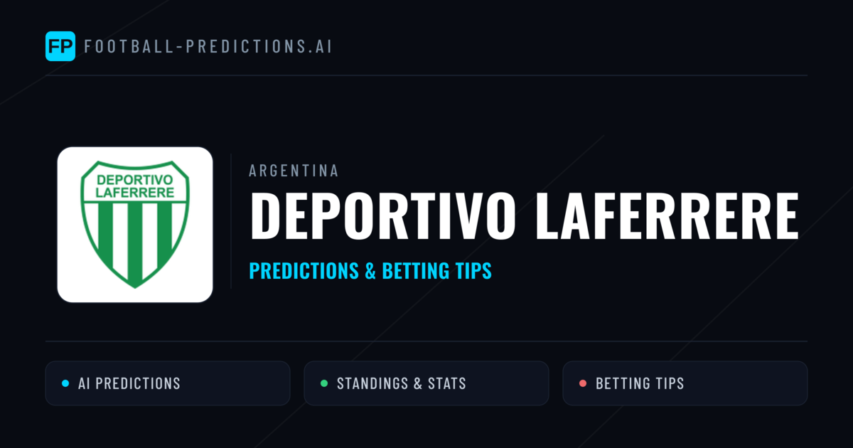 Deportivo Laferrere Predictions & Stats