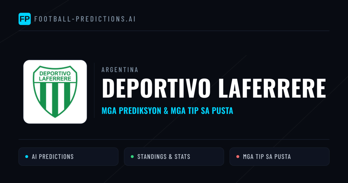 Deportivo Laferrere Predictions & Stats