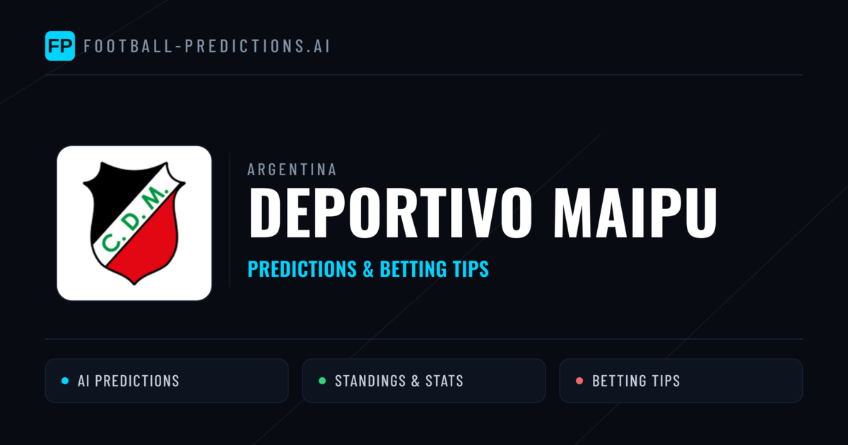 Deportivo Maipu Predictions & Stats