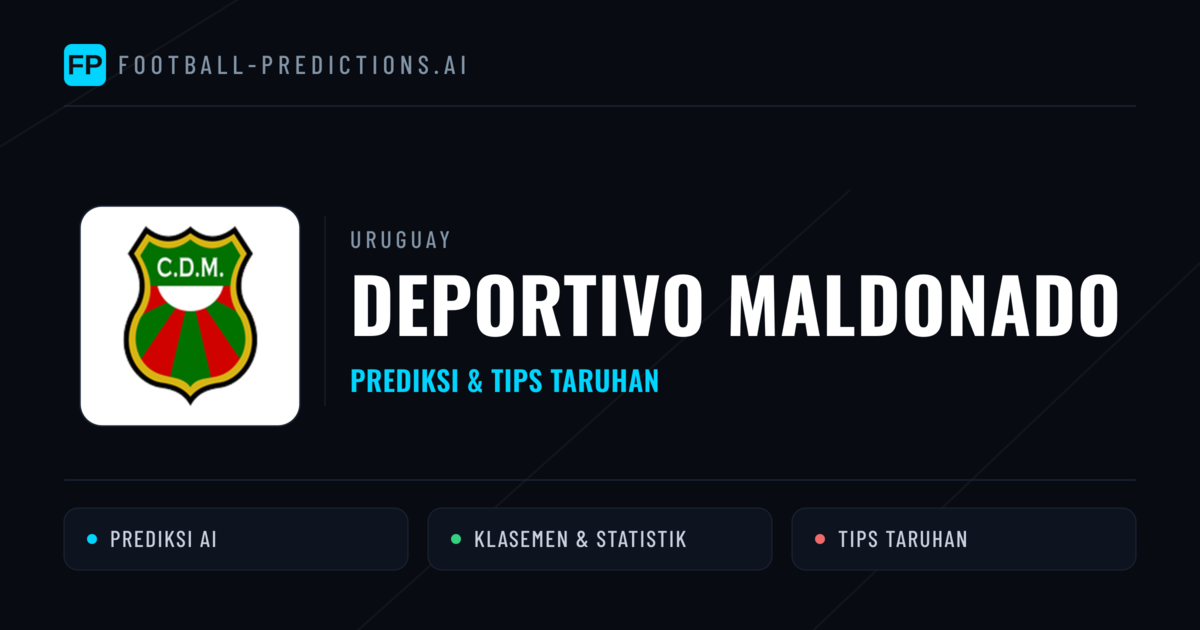 Deportivo Maldonado Prediksi & Statistik Piala Dunia