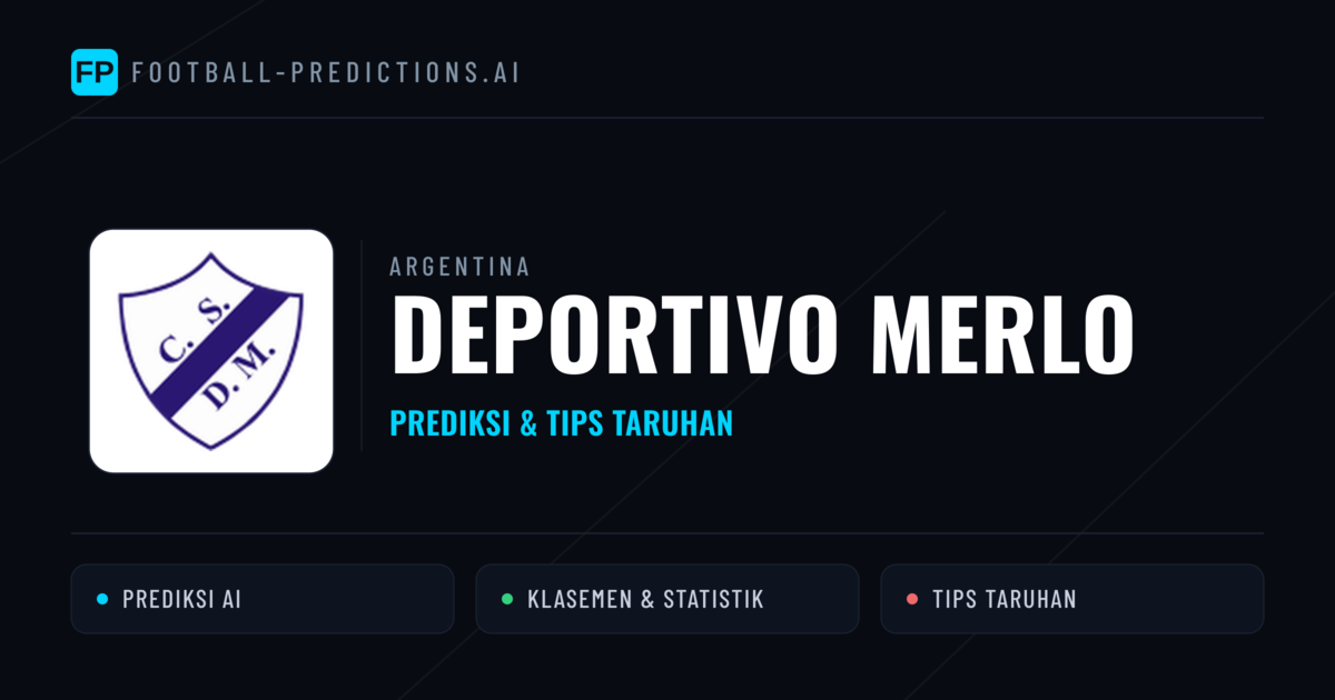 Deportivo Merlo Prediksi & Statistik Piala Dunia