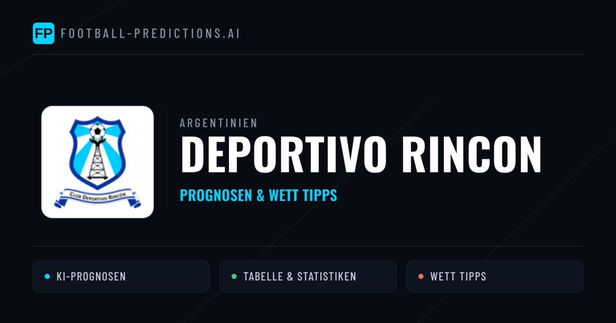 Deportivo Rincon Prognosen & Statistiken