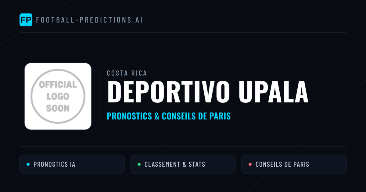 Deportivo Upala Pronostics & Statistiques