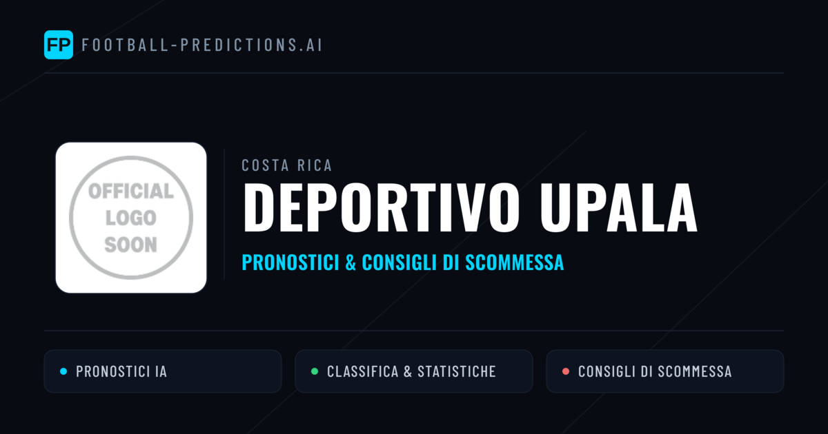 Pronostici e Statistiche Deportivo Upala