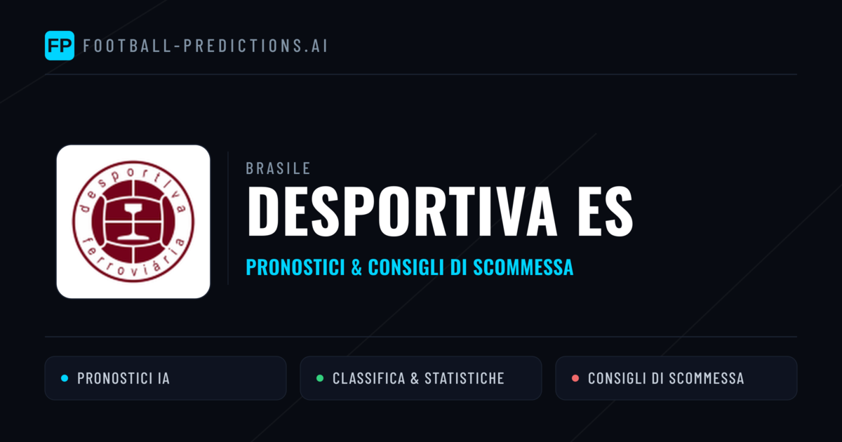 Pronostici e Statistiche Desportiva ES