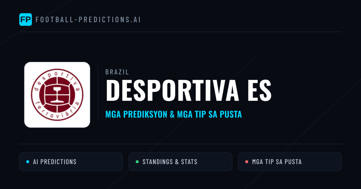 Desportiva ES Predictions & Stats