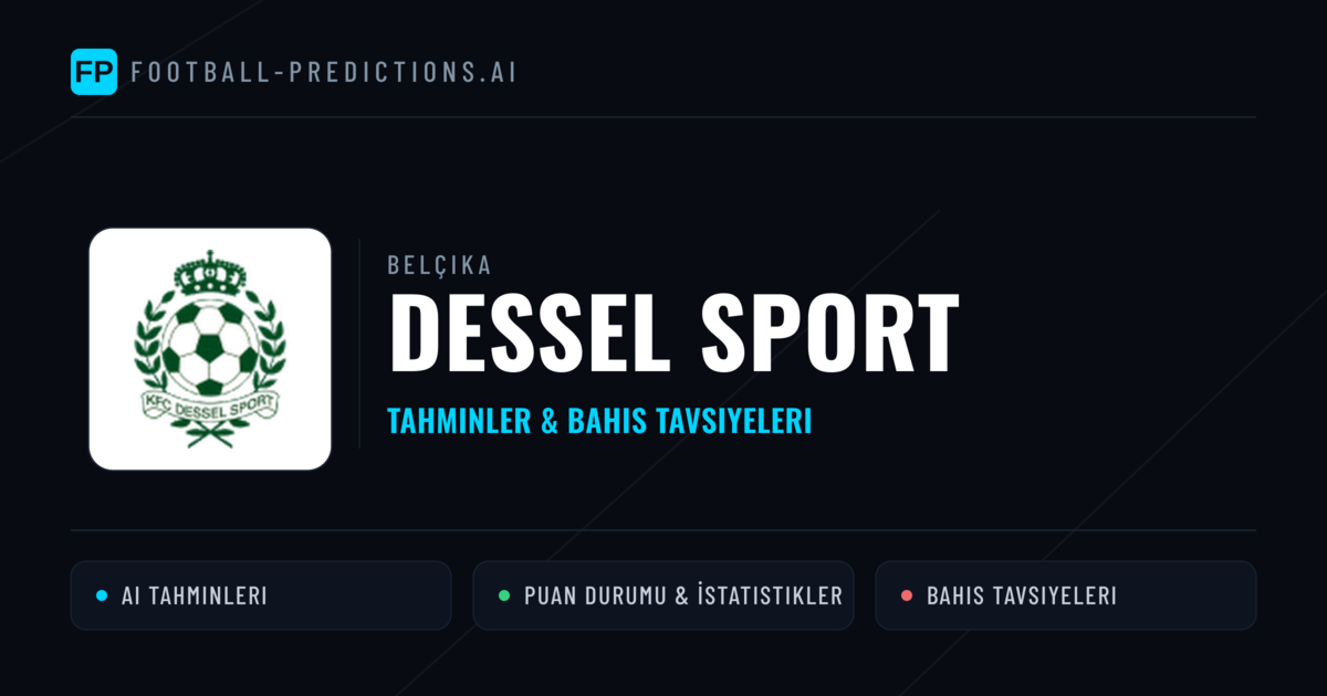 Dessel Sport Tahminleri & İstatistikler