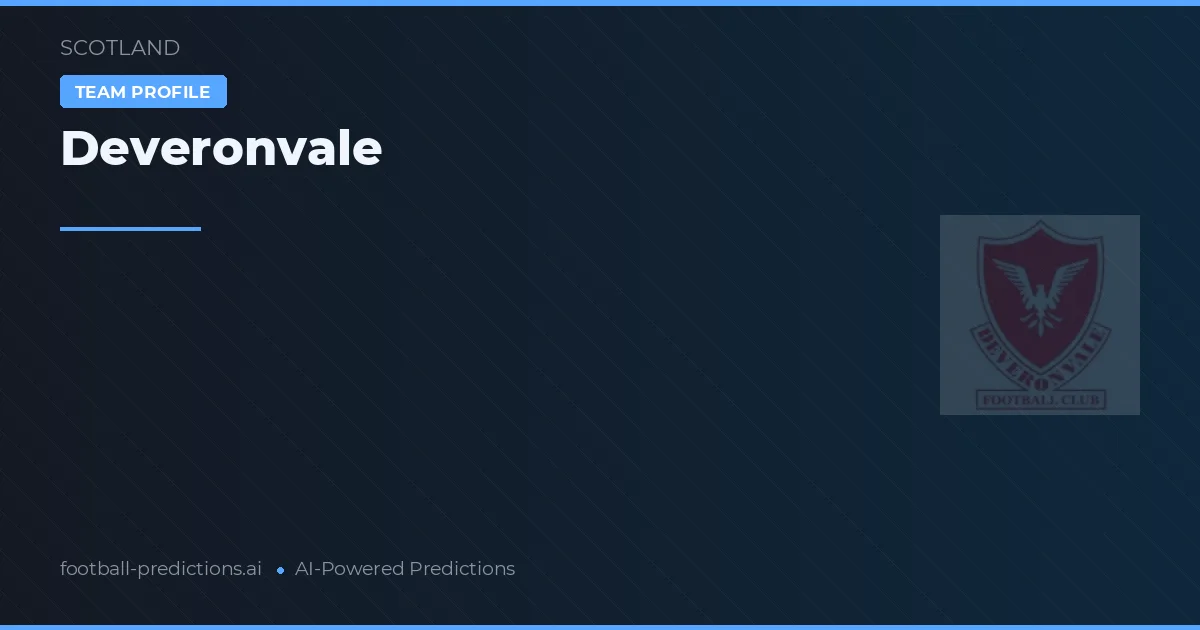 Deveronvale Prediksi & Statistik Piala Dunia