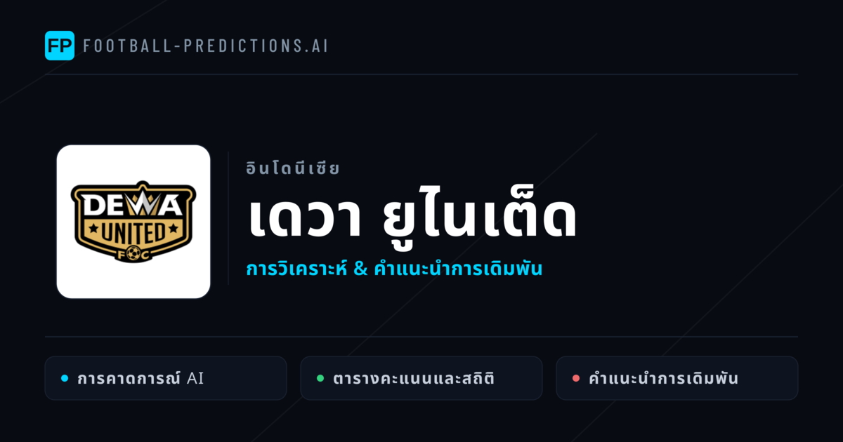 เดวา ยูไนเต็ด การวิเคราะห์และสถิติ