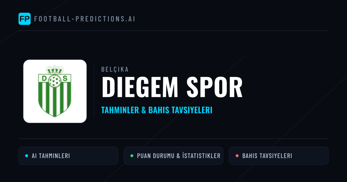 Diegem Spor Tahminleri & İstatistikler