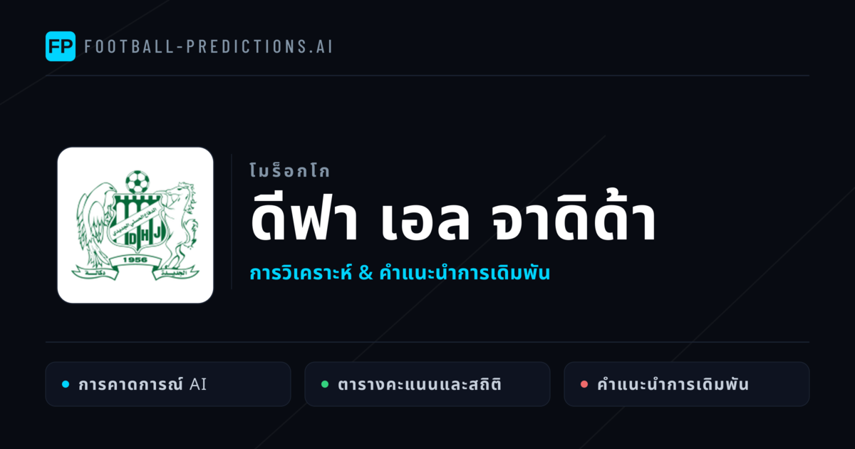 ดีฟา เอล จาดิด้า การวิเคราะห์และสถิติ