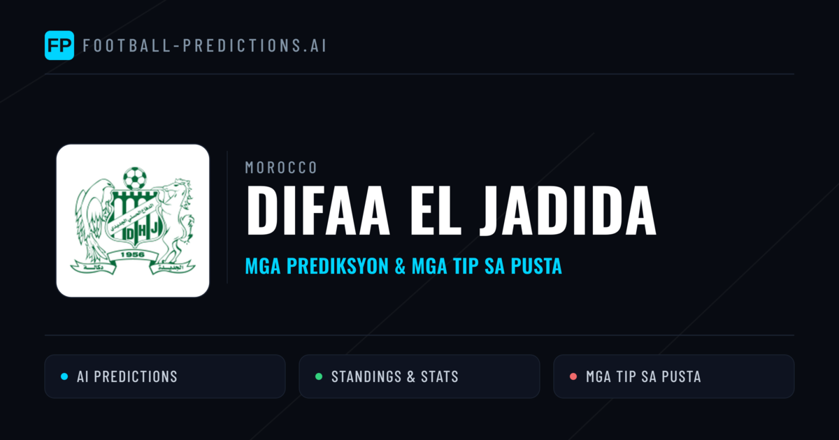 Difaa EL Jadida Predictions & Stats