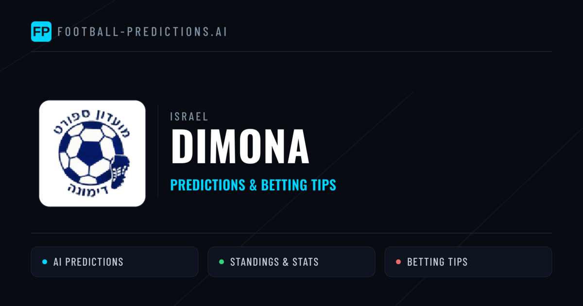 Dimona Predictions & Stats