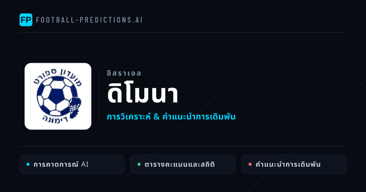 ดิโมนา การวิเคราะห์และสถิติ