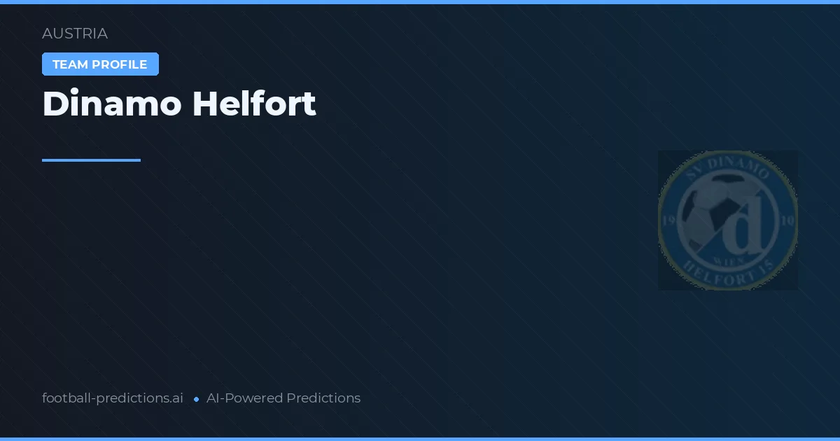 Pronostici e Statistiche Dinamo Helfort
