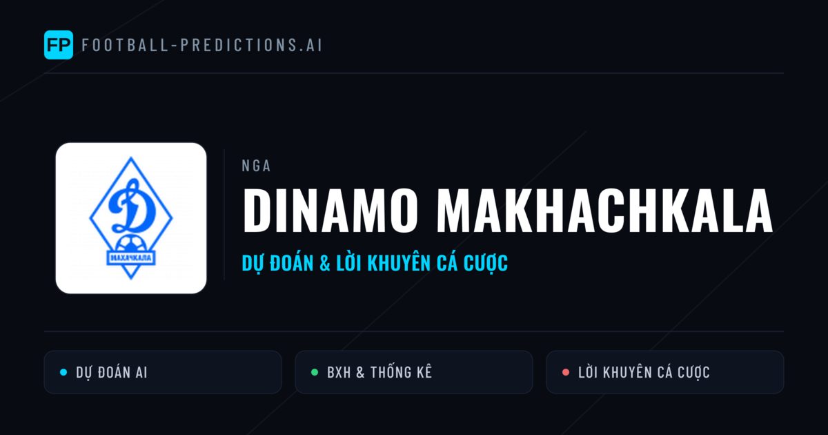 Dinamo Makhachkala Dự đoán & Thống kê