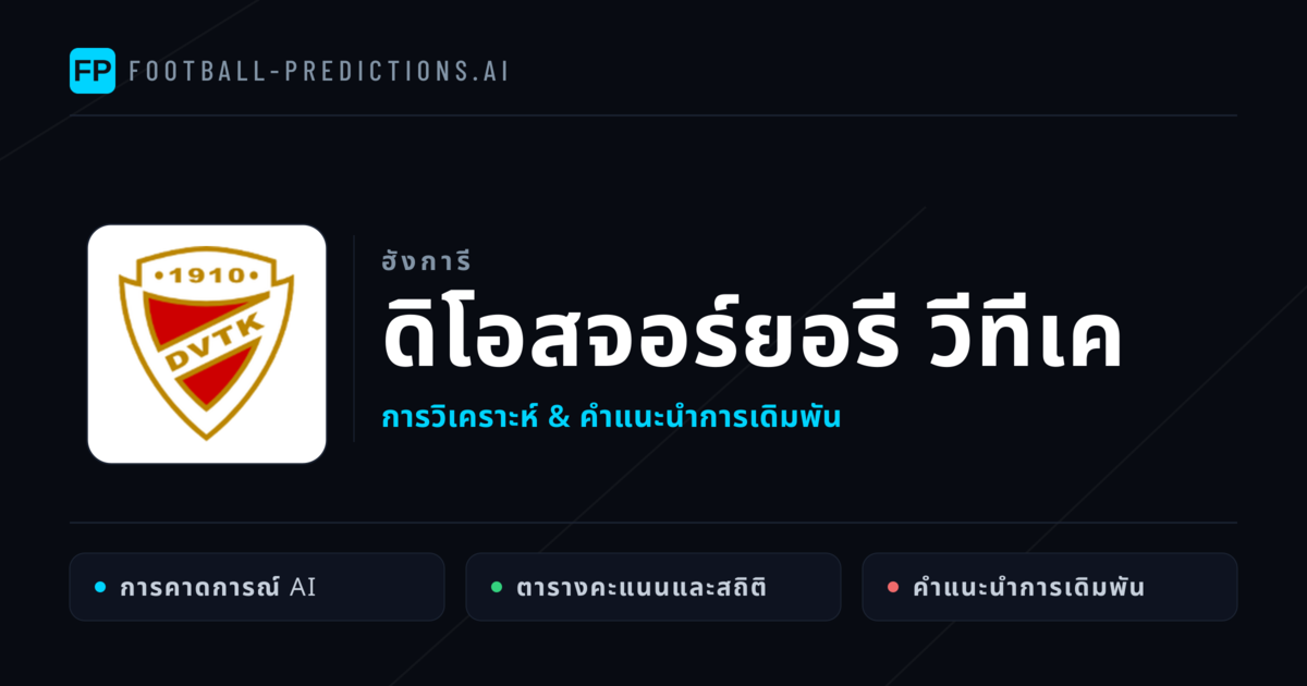 ดิโอสจอร์ยอรี วีทีเค การวิเคราะห์และสถิติ