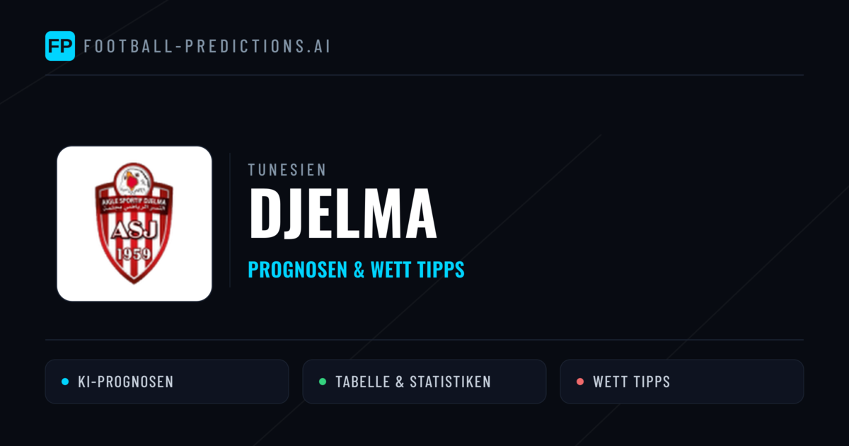Djelma Prognosen & Statistiken