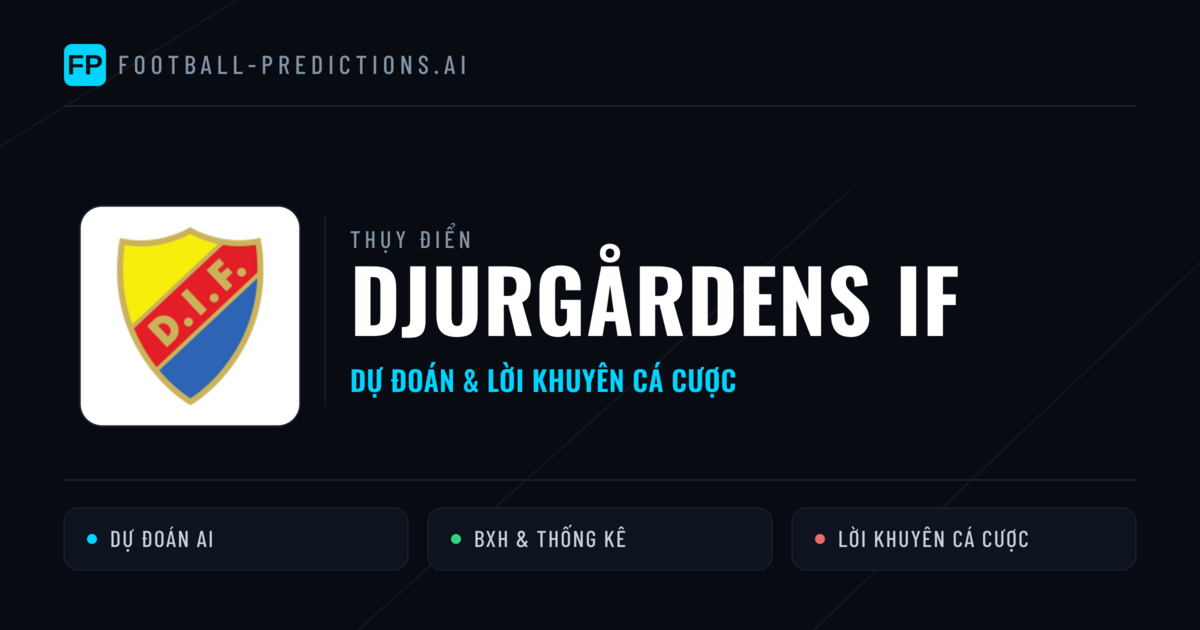 Djurgårdens IF Dự đoán & Thống kê