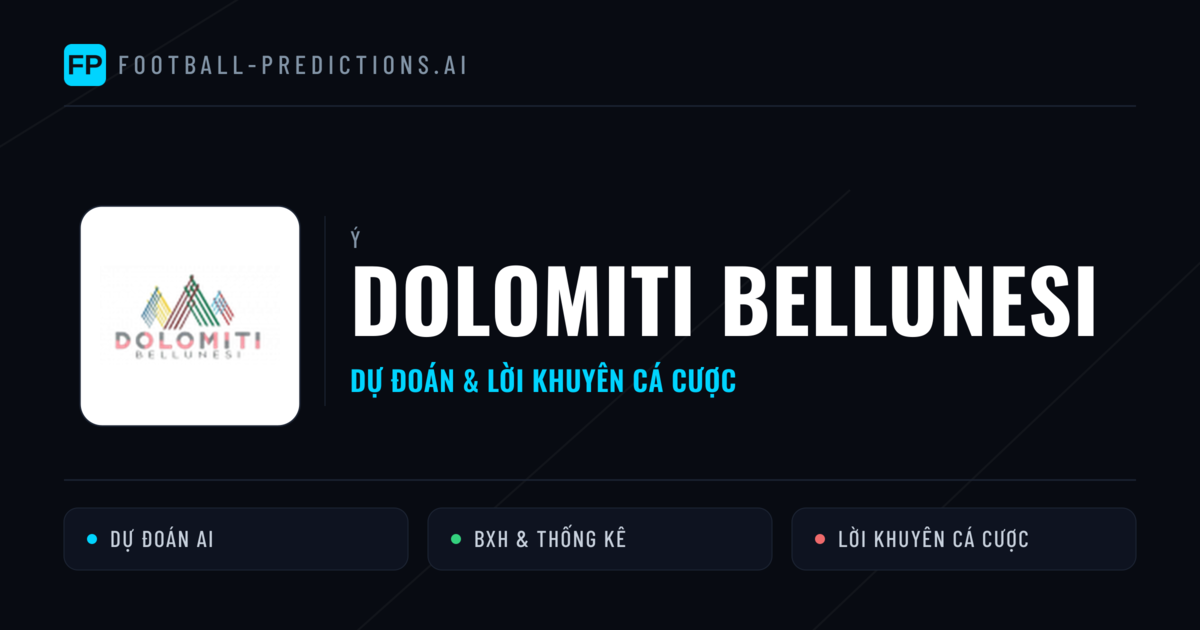 Dolomiti Bellunesi Dự đoán & Thống kê