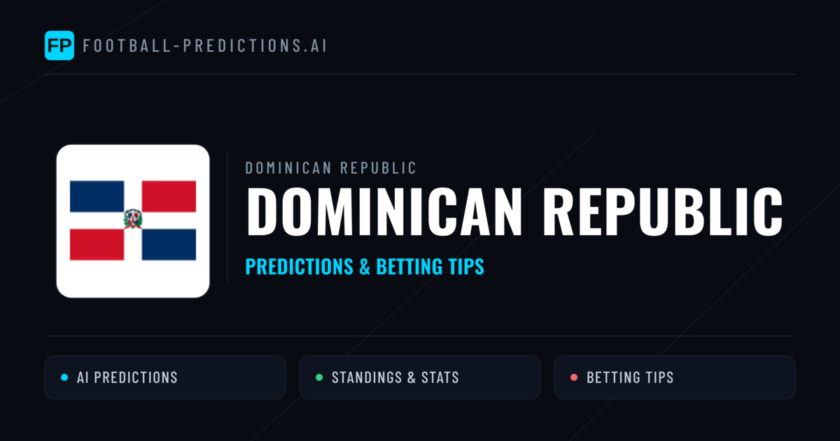 Dominican Republic Predictions & Stats