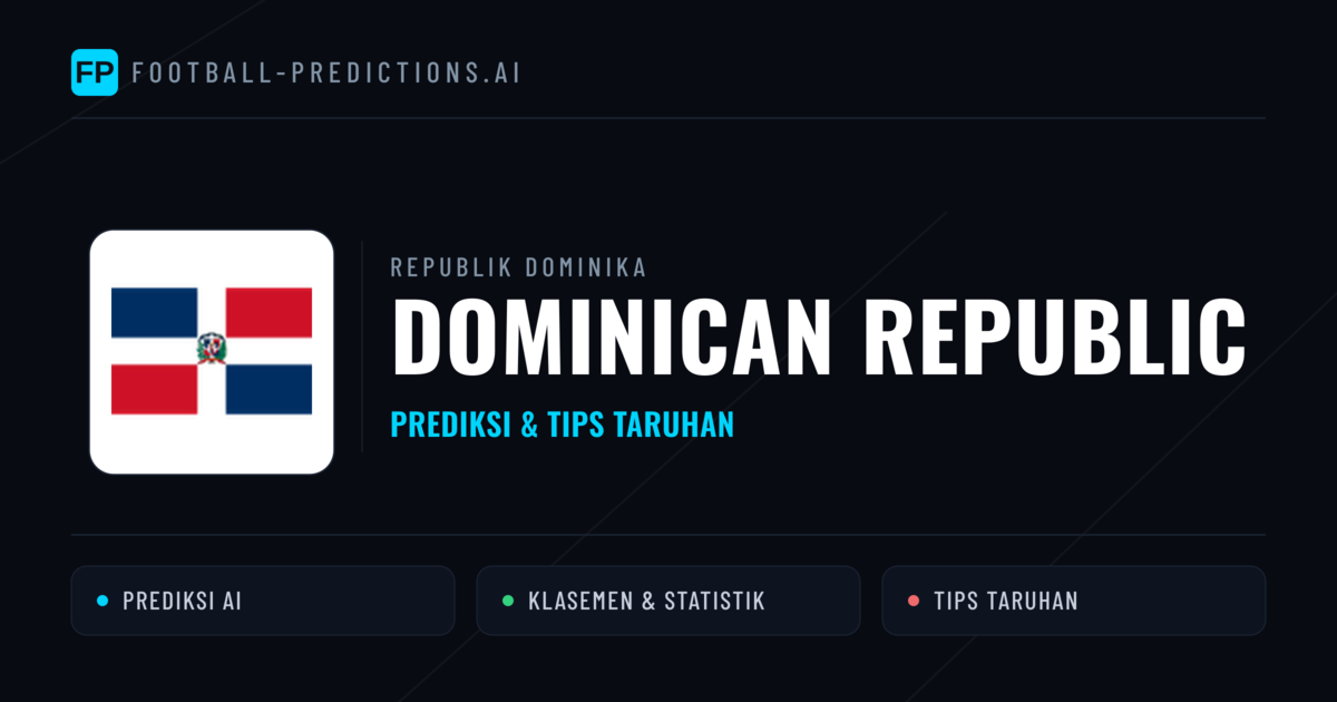 Dominican Republic Prediksi & Statistik Piala Dunia