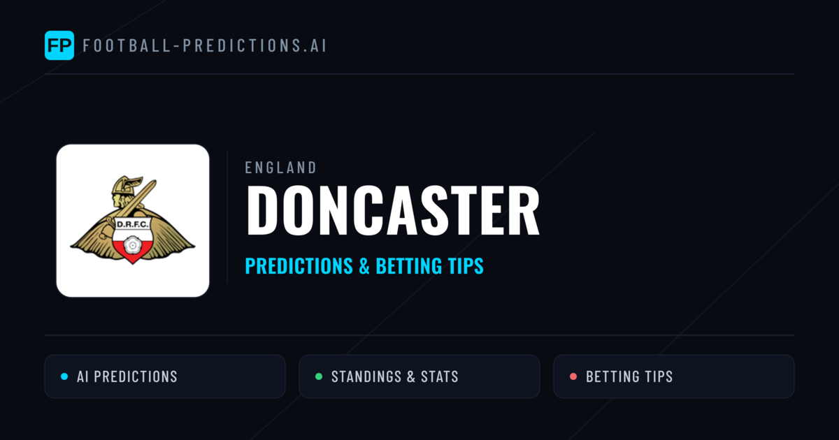 Doncaster Predictions & Stats
