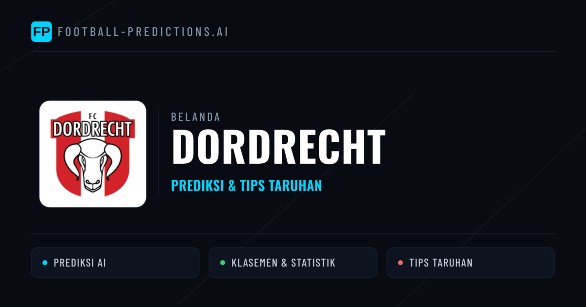 Dordrecht Prediksi & Statistik Piala Dunia