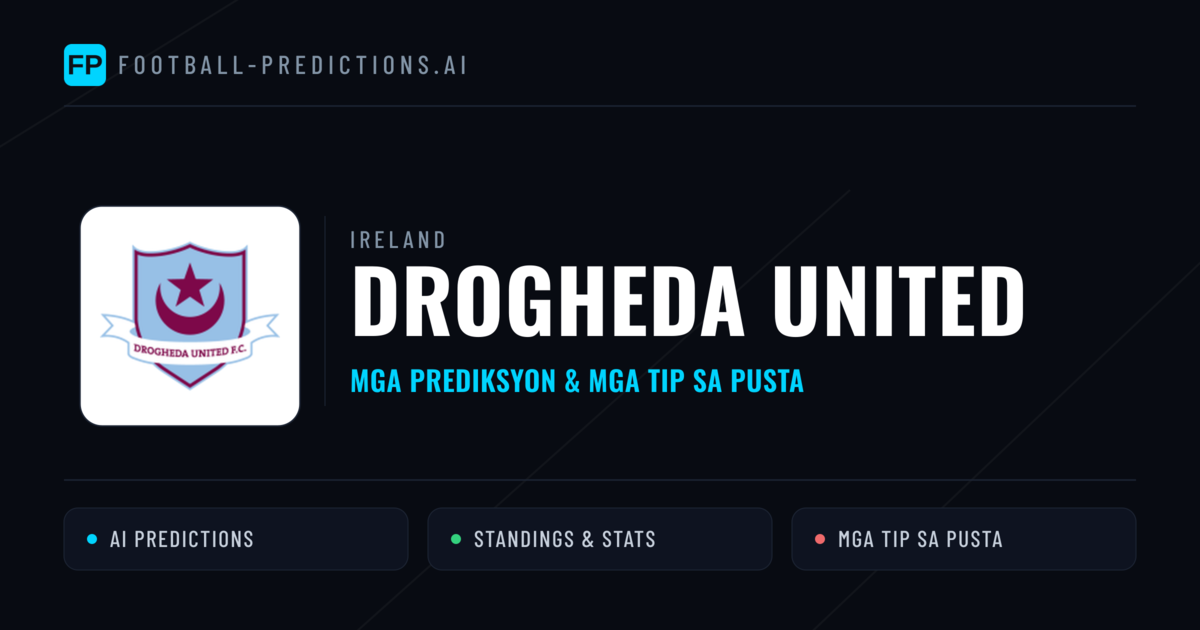 Drogheda United Predictions & Stats