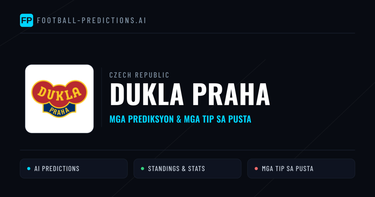 Dukla Praha Predictions & Stats