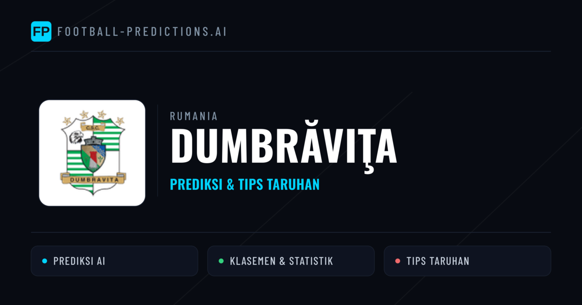 Dumbrăviţa Prediksi & Statistik Piala Dunia