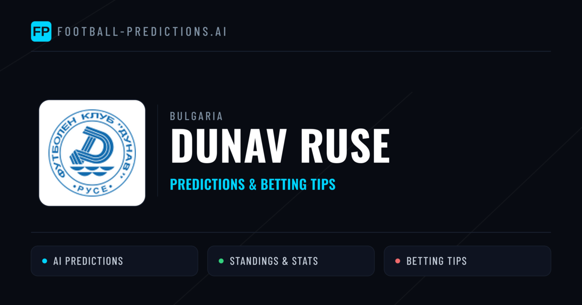 Dunav Ruse Predictions & Stats